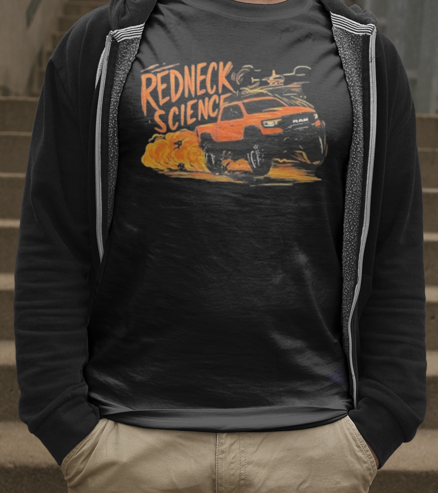 Redneck Science RAM Truck Explosion Adventure T-Shirt