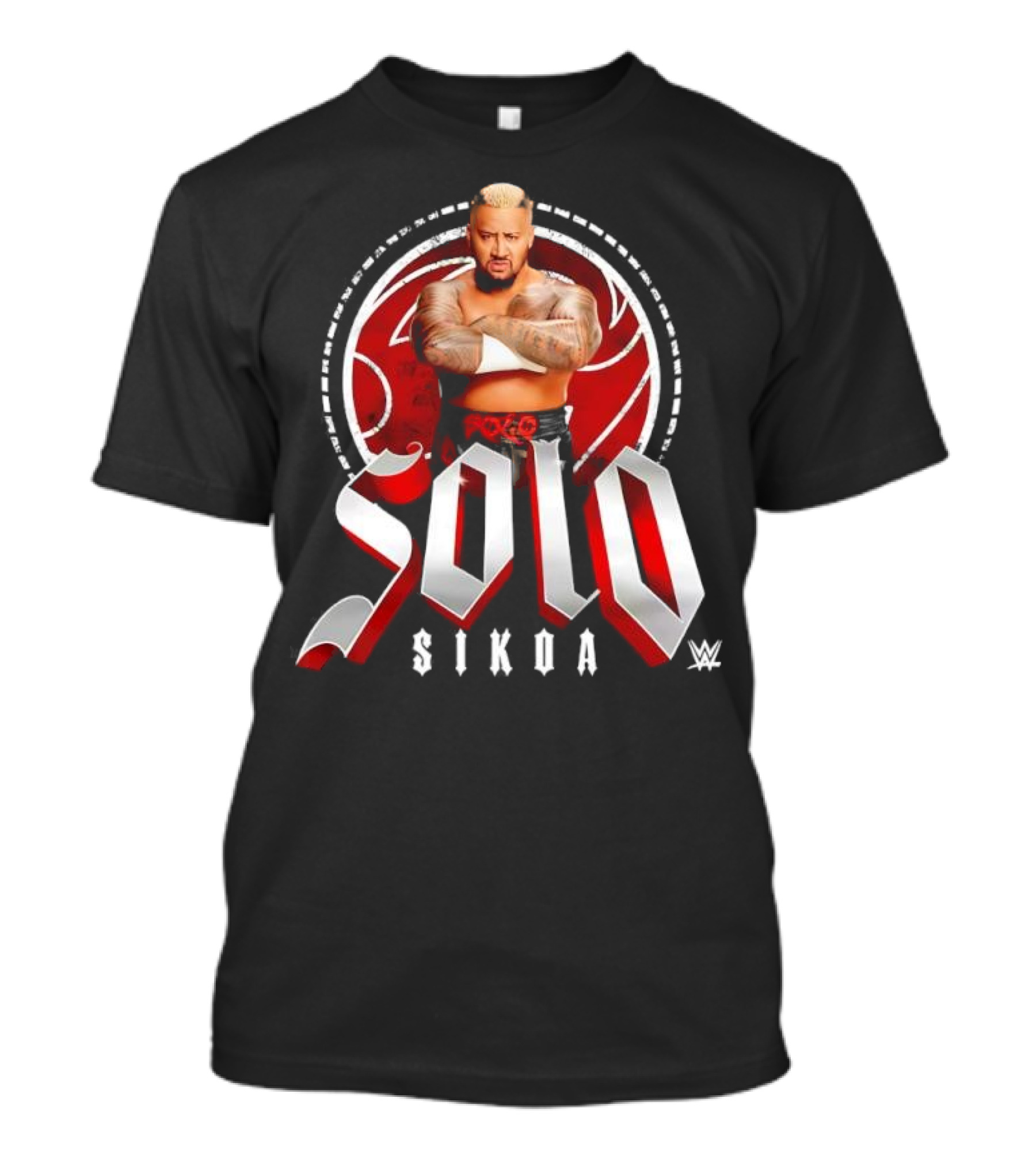 Solo Sikoa Tribal Wrestling Circle T-Shirt