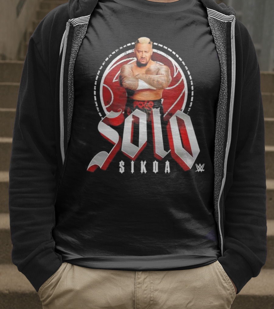 Solo Sikoa Tribal Wrestling Circle T-Shirt
