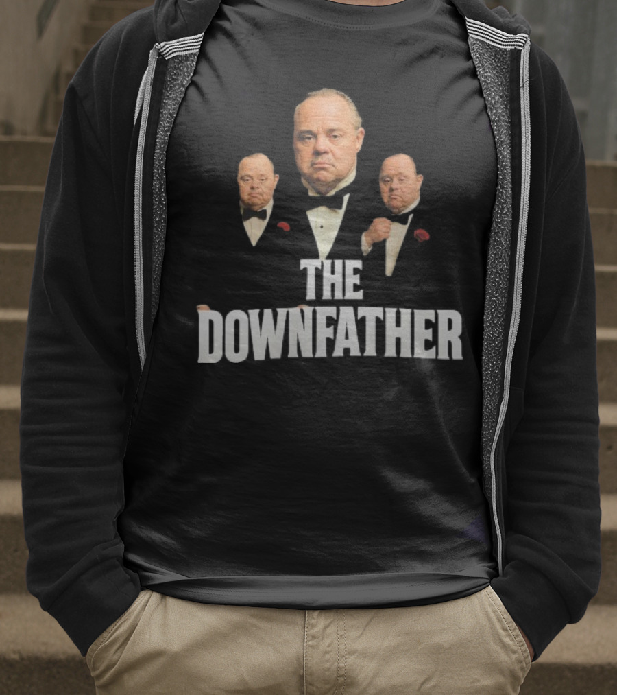 The Downfather Parody The Godfather Tuxedo Trio T-Shirt