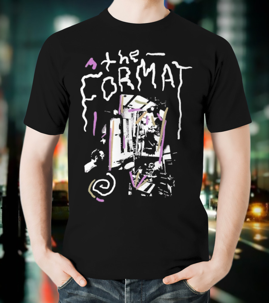 The Format Band Berry Pastel Abstract Art Vibrant Style T-Shirt