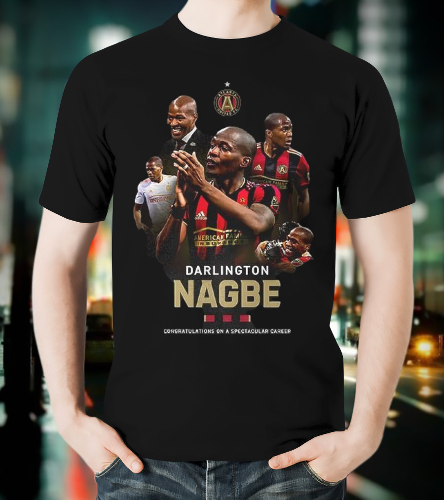 Atlanta United FC Darlington Nagbe Congratulations On A Spectacular Career T-Shirt