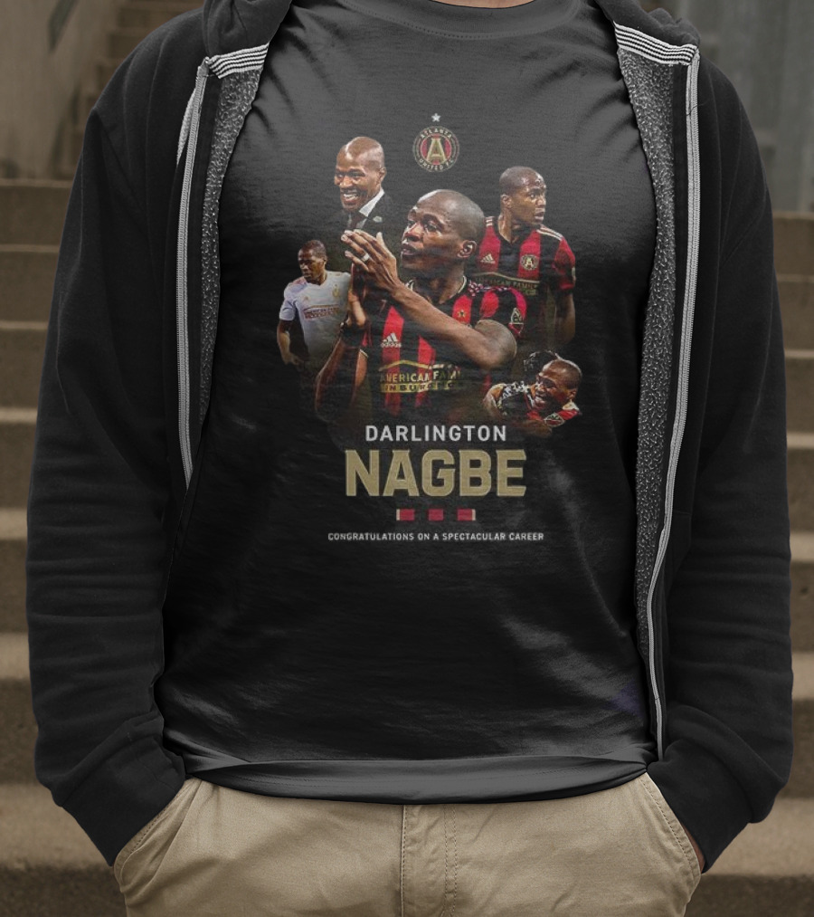 Atlanta United FC Darlington Nagbe Congratulations On A Spectacular Career T-Shirt