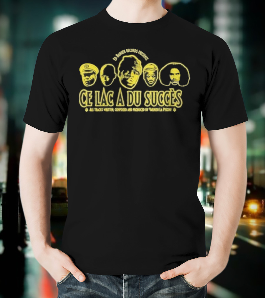 Ce Lac A Du Succès All Tracks Written Composed Produced Yaniss La Piscine T-Shirt