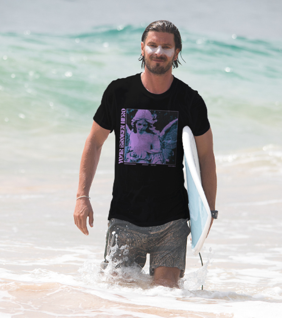 Your Broken Hero Emo’s Not Dead Angel T-Shirt