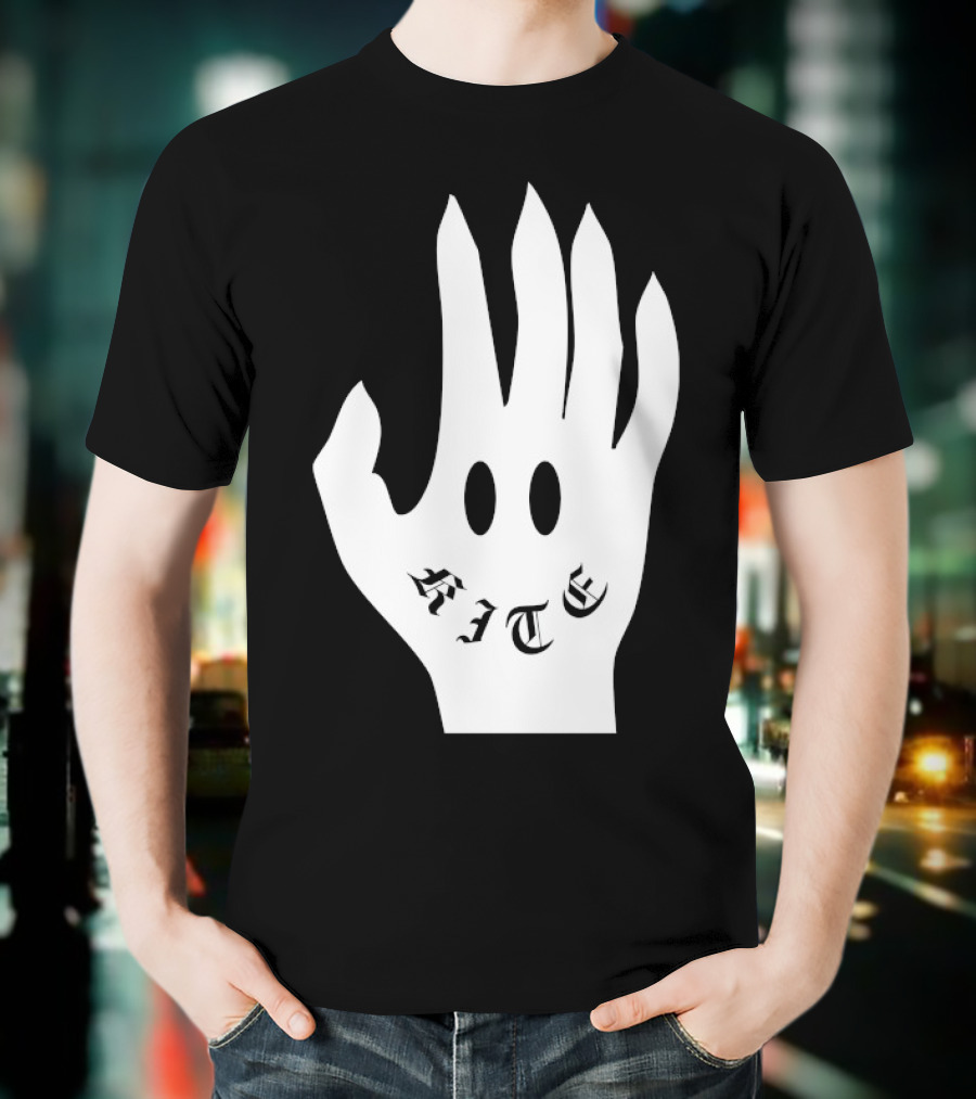 Kite Smile Hand By Stefan Fält T-Shirt