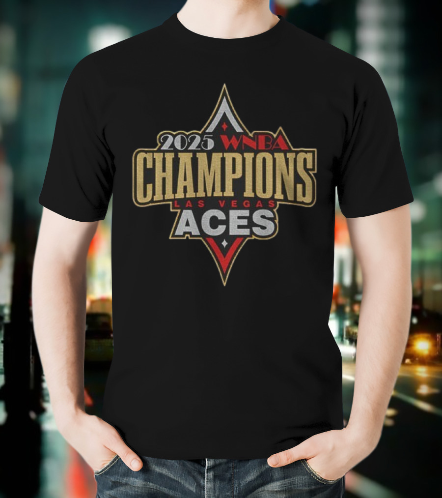 Las Vegas Aces WNBA Champions 2025 T-Shirt