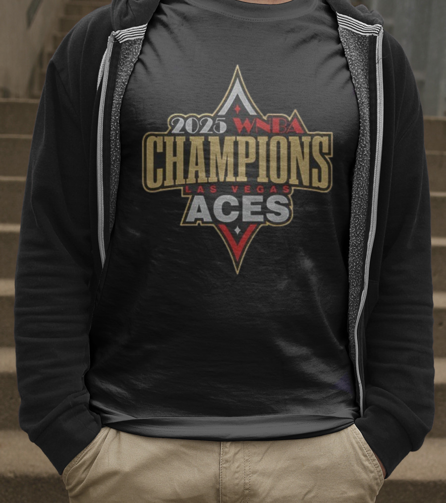 Las Vegas Aces WNBA Champions 2025 T-Shirt