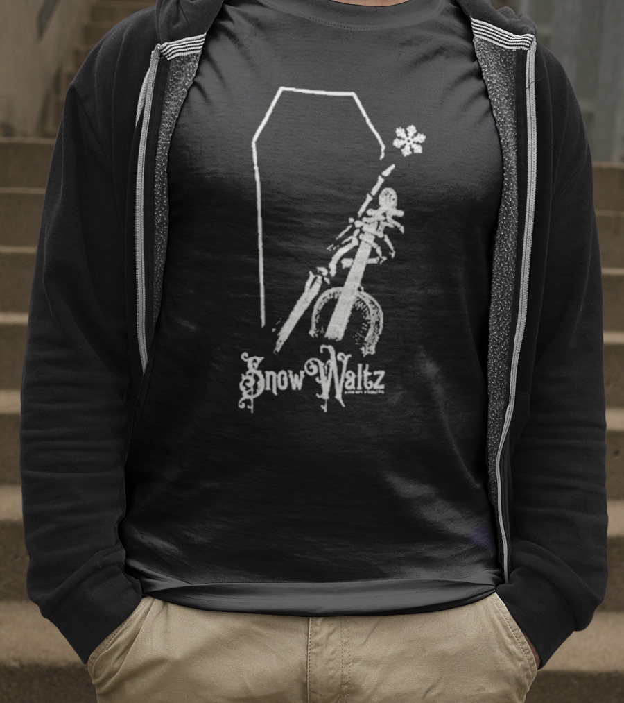 Lindsey Stirling Snow Waltz Coffin And Violin Snowflake T-Shirt