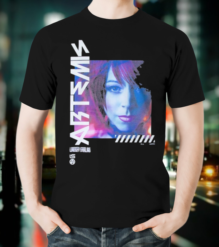 Lindsey Stirling Artemis Vertical Portrait T-Shirt