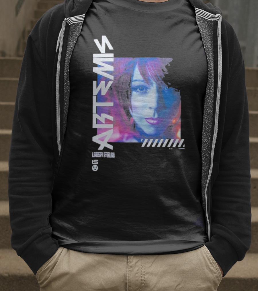 Lindsey Stirling Artemis Vertical Portrait T-Shirt