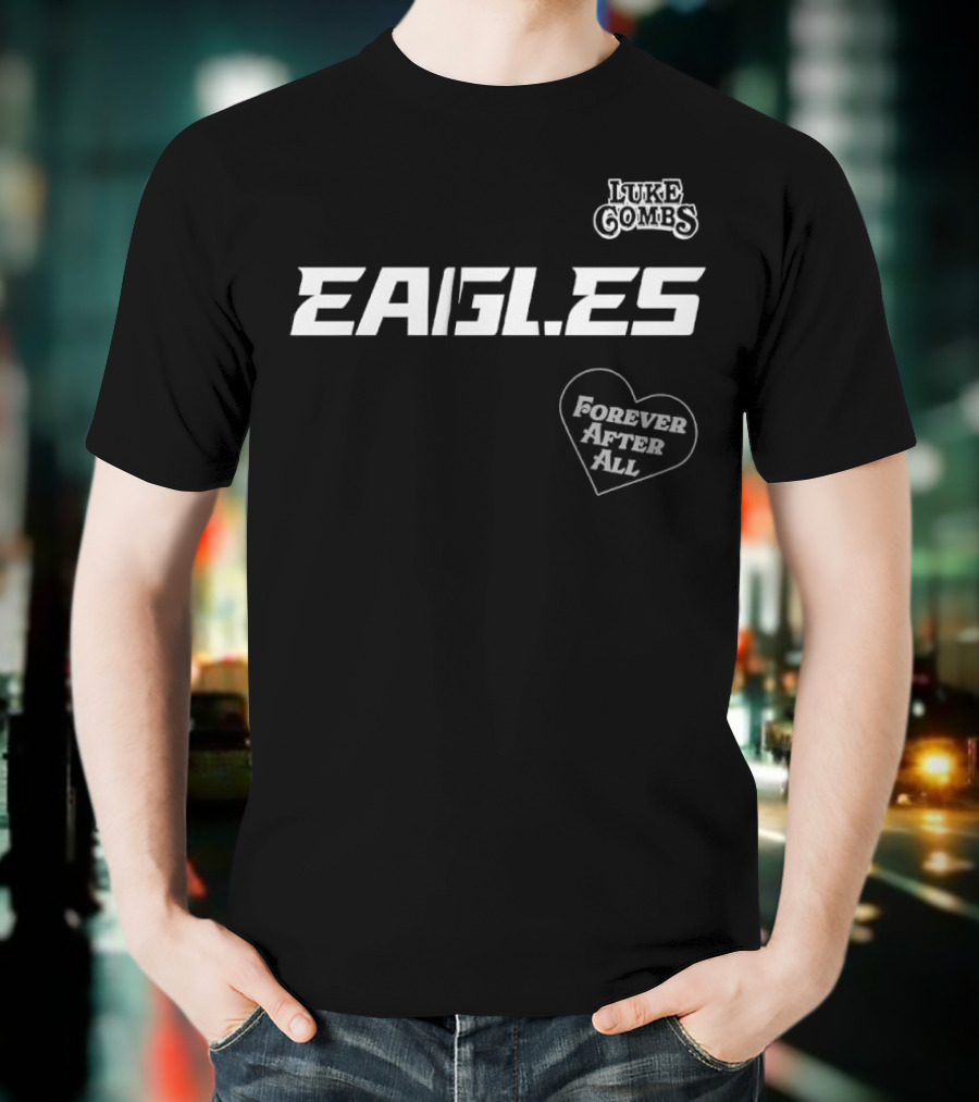 Luke Combs Eagles Forever After All Tour 2025 T-Shirt