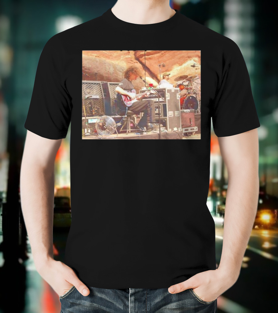 Mikey Michael Houser Widespread Panic Live Performance Red Rocks Amphitheatre T-Shirt