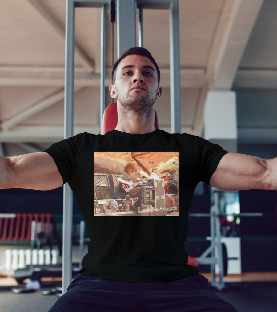 Mikey Michael Houser Widespread Panic Live Performance Red Rocks Amphitheatre T-Shirt