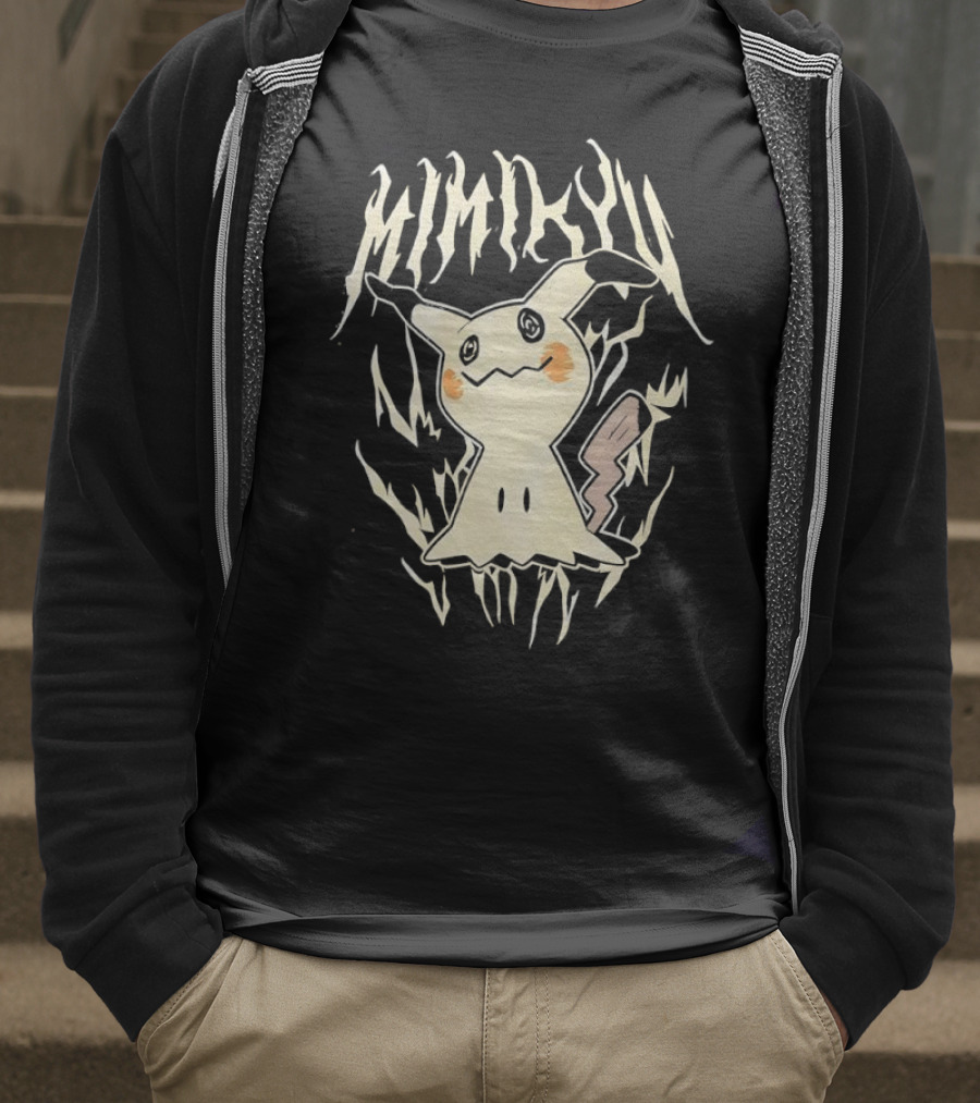 Mimikyu Pokémon Character Creepy Ghostly Appearance T-Shirt