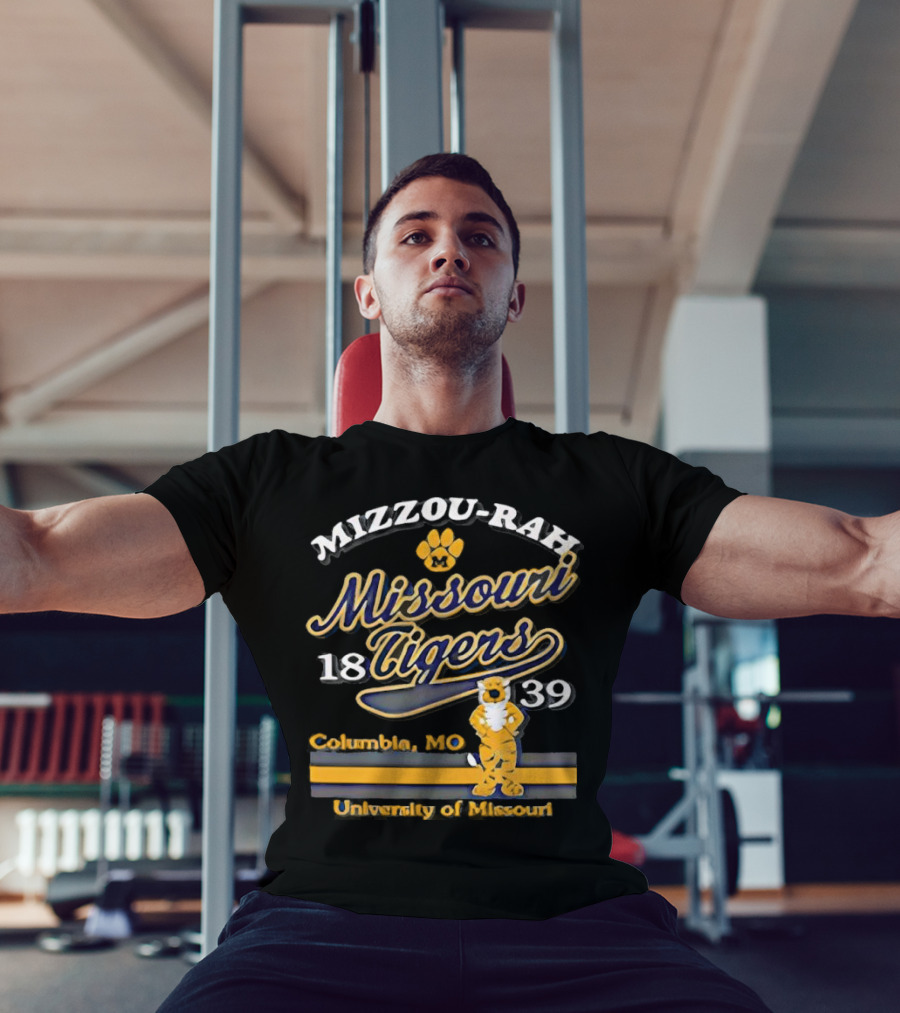 Mizzou Rah Truman Paw Missouri Tigers 1839 Columbia MO University Of Missouri T-Shirt