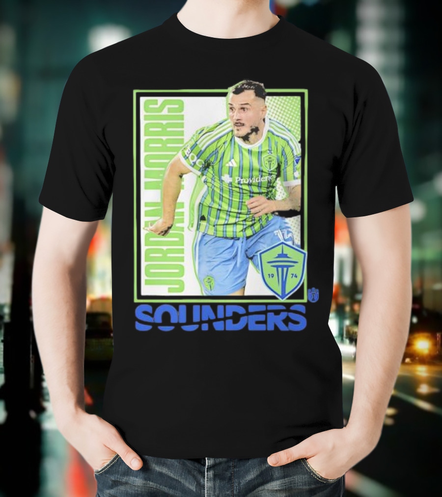 Seattle Sounders FC Jordan Morris 1974 Providence Ultras Image T-Shirt