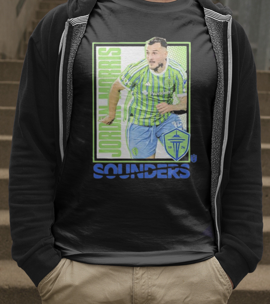 Seattle Sounders FC Jordan Morris 1974 Providence Ultras Image T-Shirt