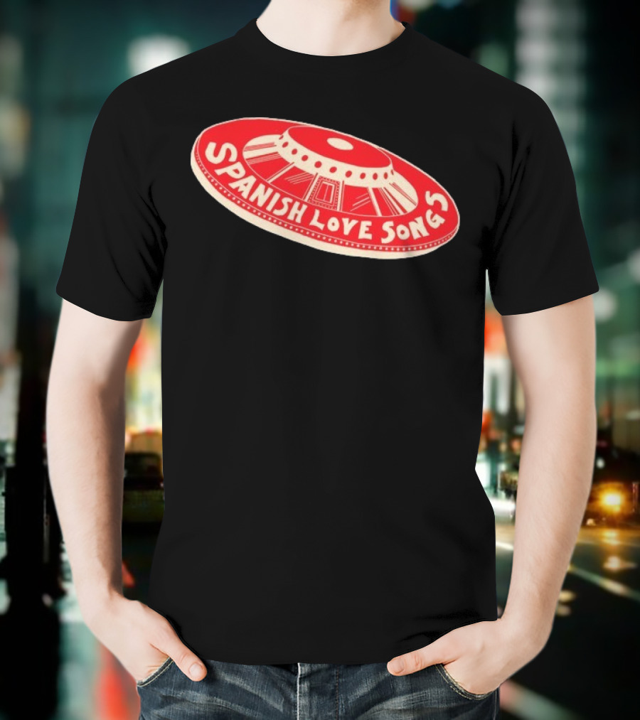 Spanish Love Songs UFO Saucer Red T-Shirt