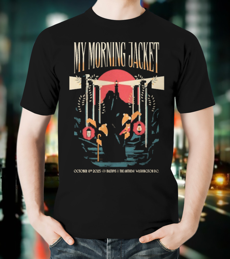 My Morning Jacket October 8 2025 The Anthem Washington DC Balthvs Event T-Shirt