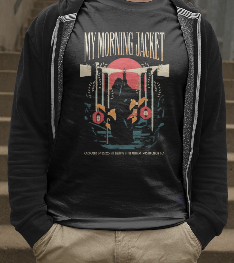 My Morning Jacket October 8 2025 The Anthem Washington DC Balthvs Event T-Shirt