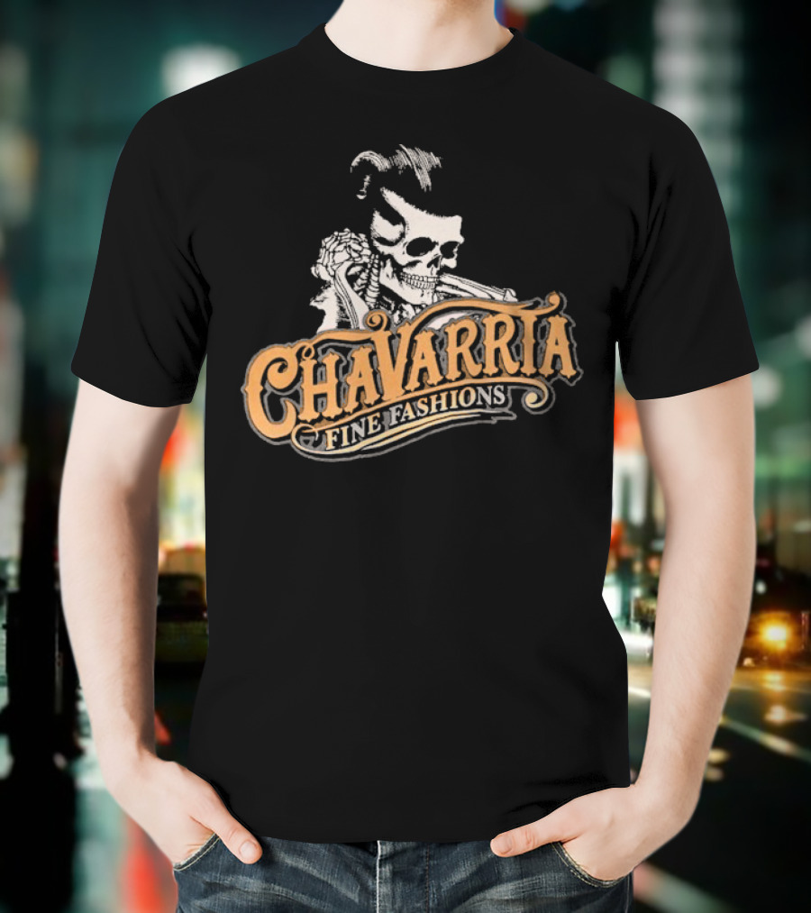 Chavarria Fine Fashions Pomade Skull Style T-Shirt