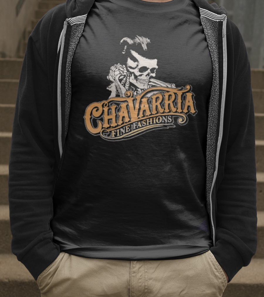 Chavarria Fine Fashions Pomade Skull Style T-Shirt