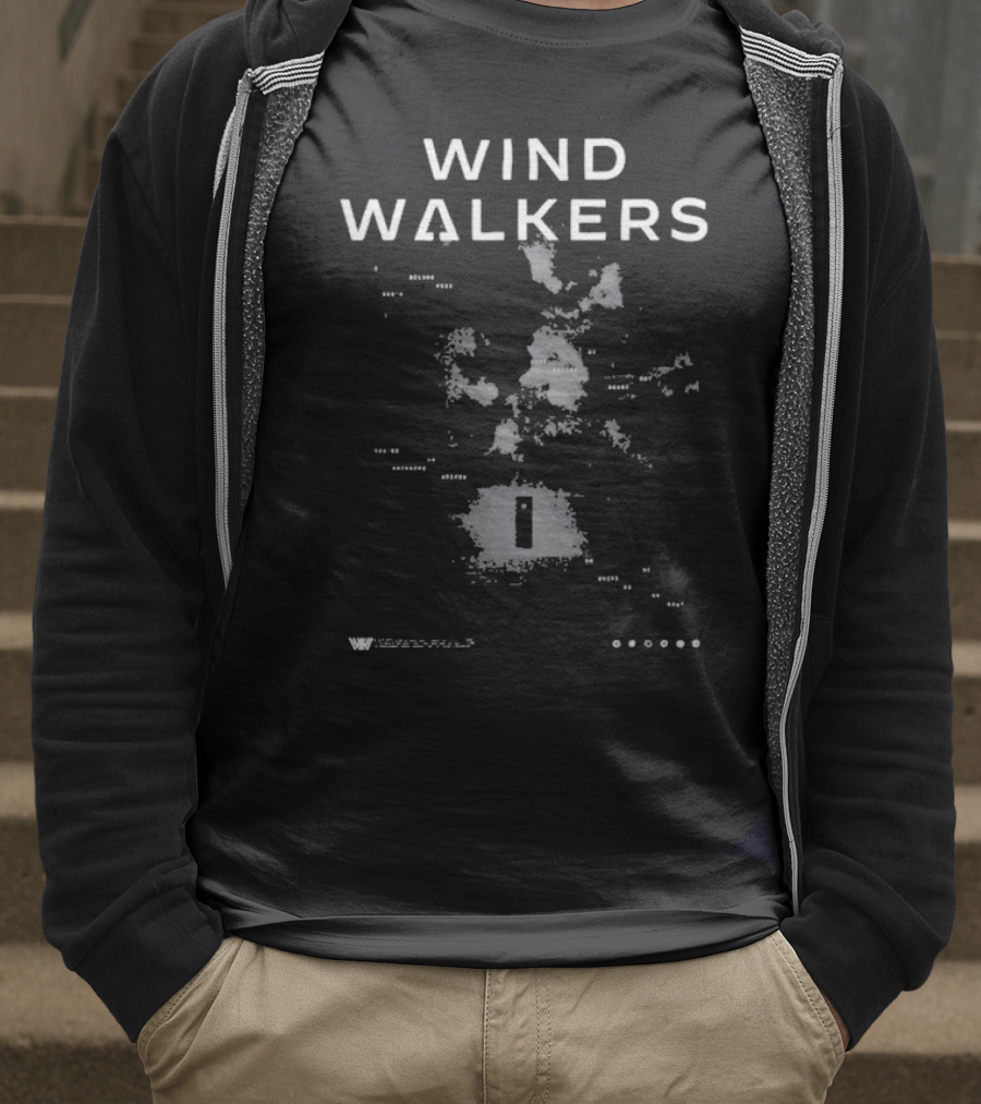 Wind Walkers I Don’t Belong Here WATERCOLOR T-Shirt