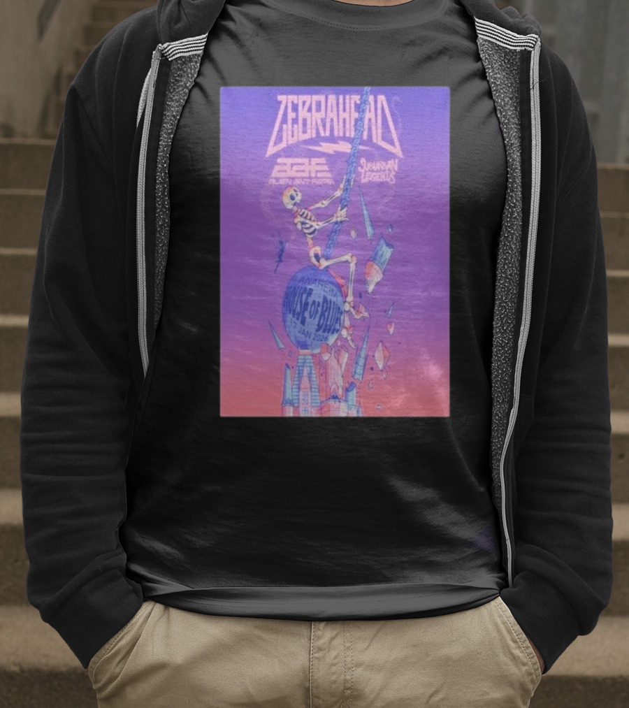 Zebrahead Alien Ant Farm Suburban Legends Jan 17 2026 House Of Blues Anaheim T-Shirt