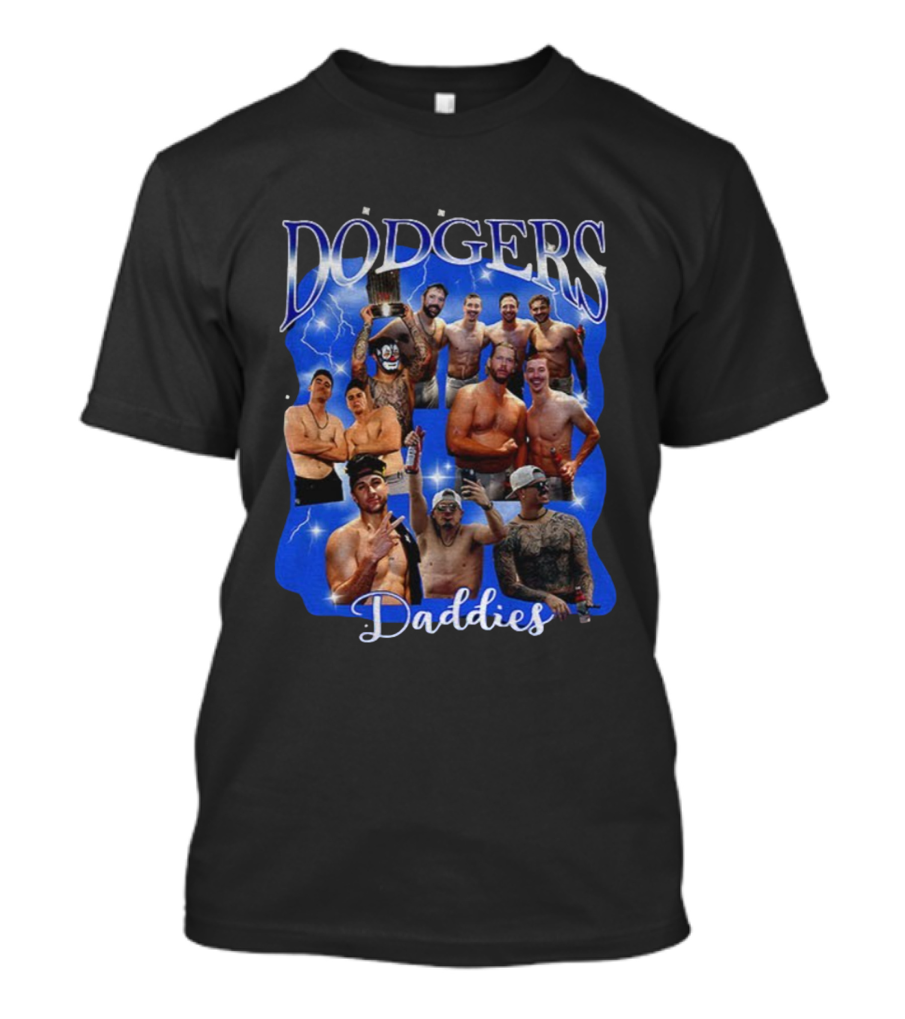Los Angeles Dodgers Daddies 2025 World Series MLB Champions Celebration T-Shirt