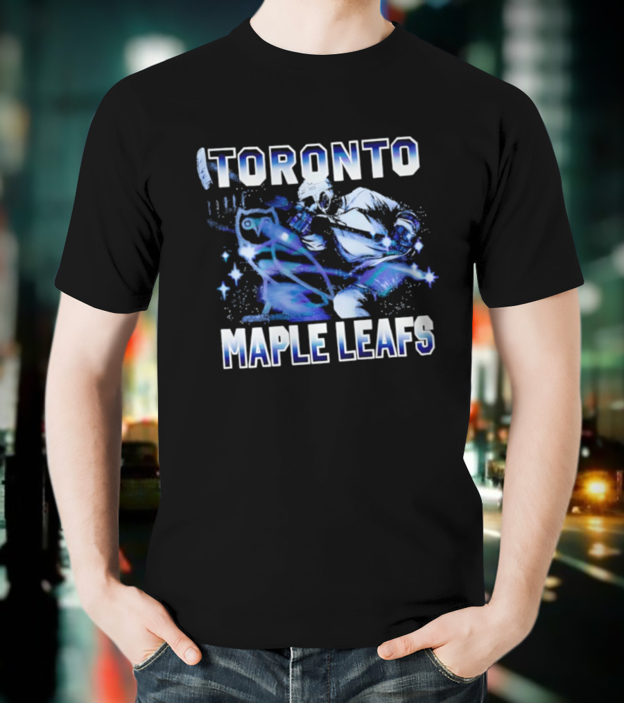 Toronto Maple Leafs OVO X TML Cold As Ice Collaboration T-Shirt
