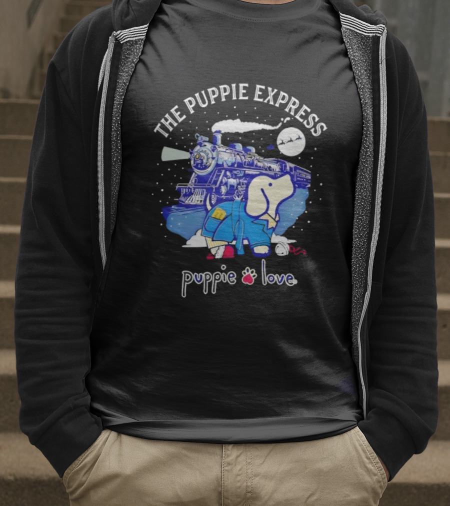 The Puppie Express Puppy Love Train Adventure T-Shirt