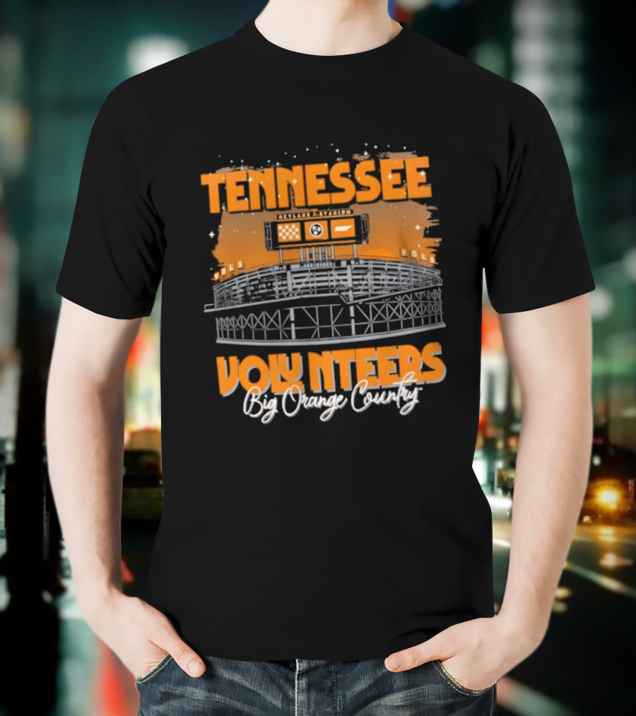 Tennessee Volunteers Big Orange Country Neyland Stadium Vols T-Shirt