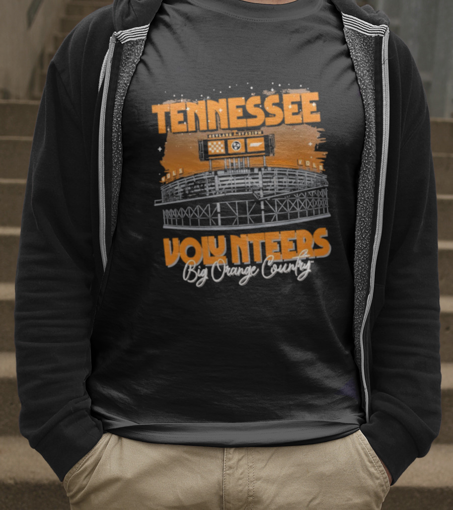 Tennessee Volunteers Big Orange Country Neyland Stadium Vols T-Shirt