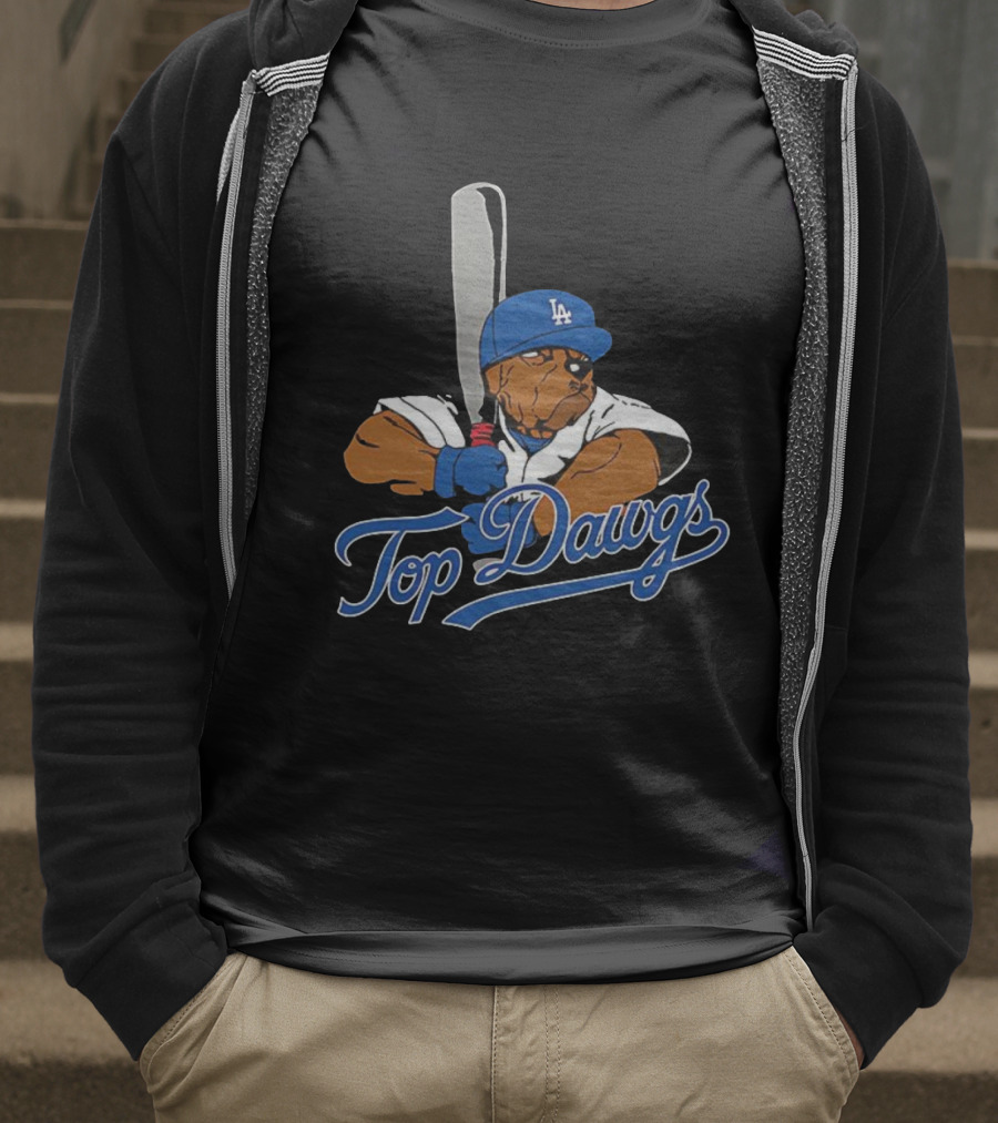 Top Dawgs LA Dodgers 2025 World Series Champion T-Shirt
