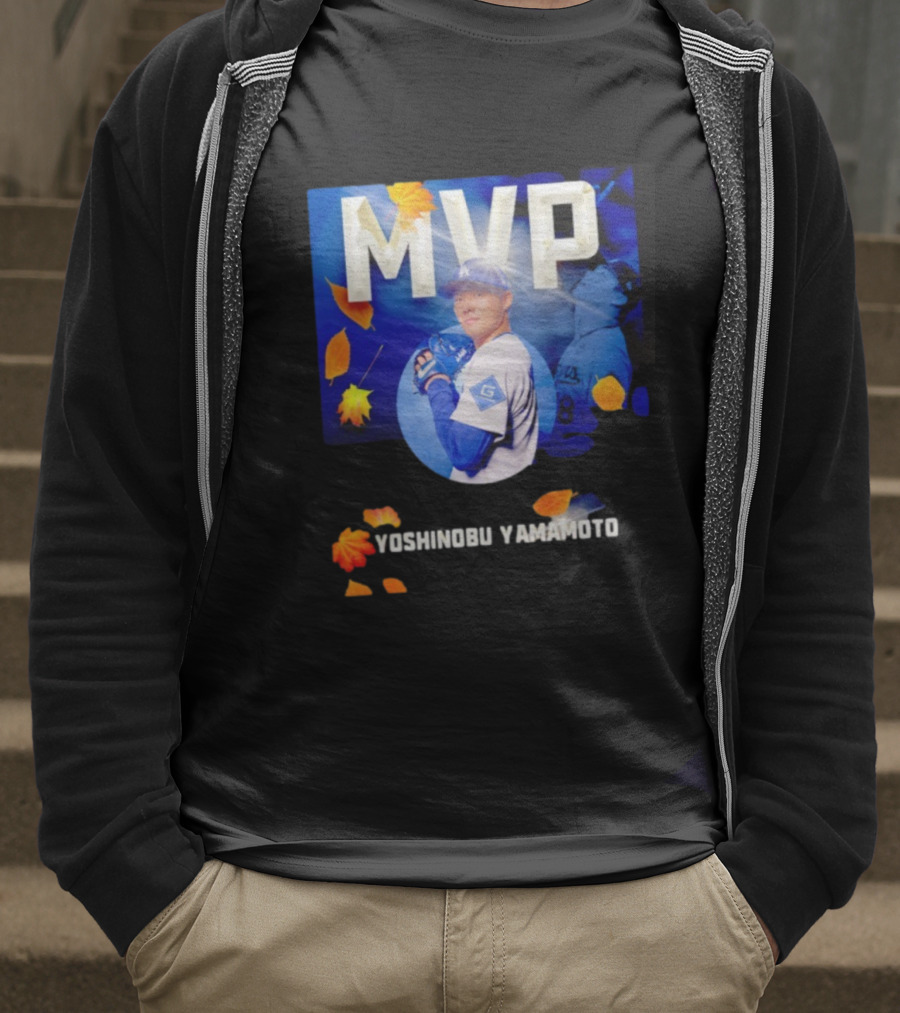 MVP Yoshinobu Yamamoto Los Angeles Dodgers Baseball 2025 World Series T-Shirt