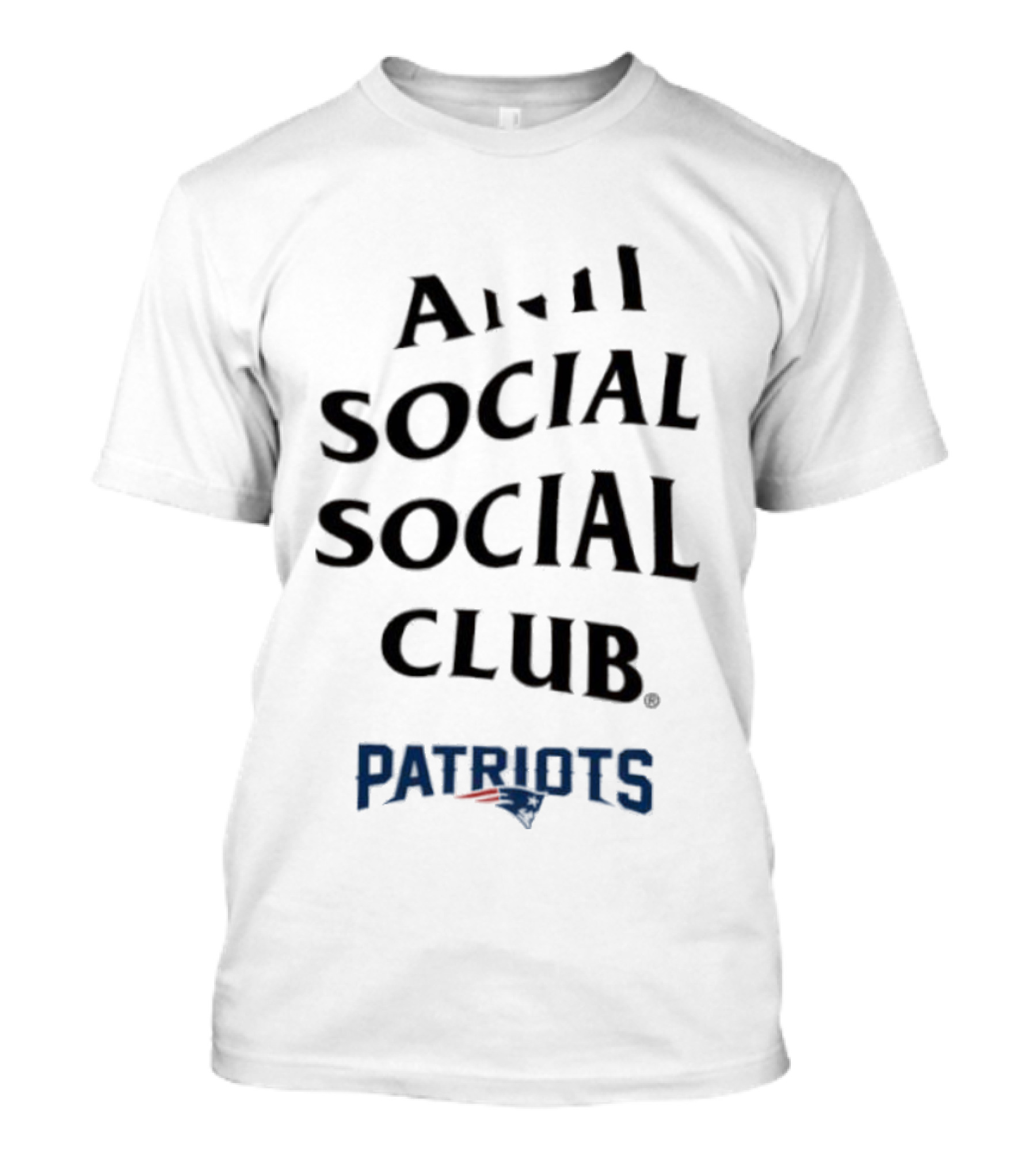 Anti Social Social Club Patriots Collaboration T-Shirt