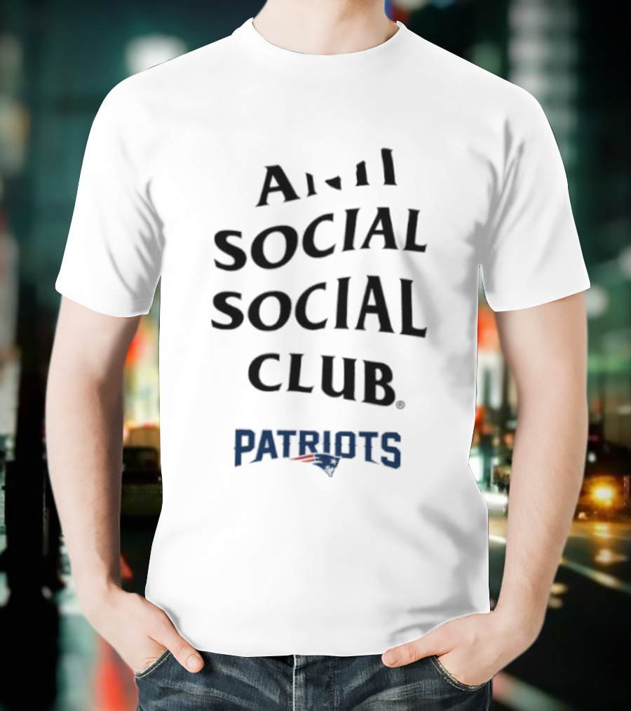 Anti Social Social Club Patriots Collaboration T-Shirt