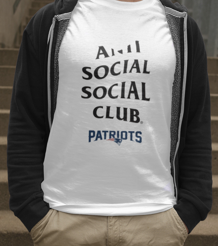 Anti Social Social Club Patriots Collaboration T-Shirt