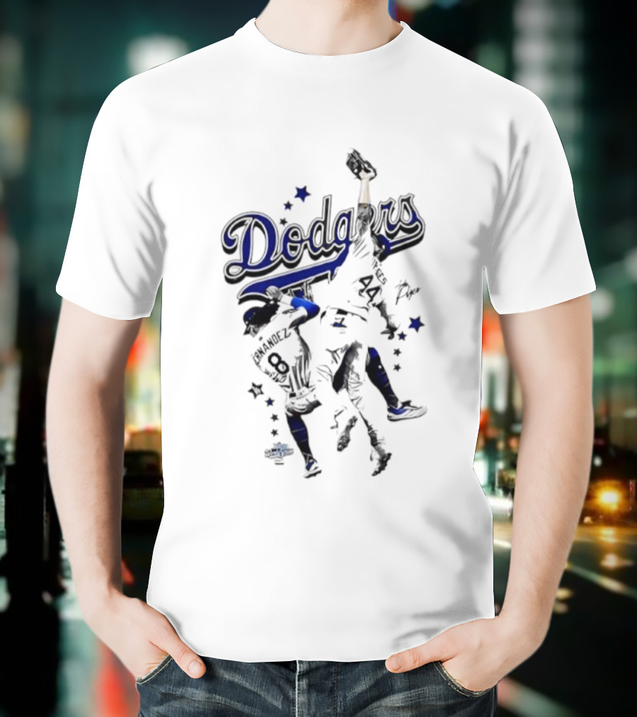 Goldenknight Dodgers Champions 2025 Celebration T-Shirt