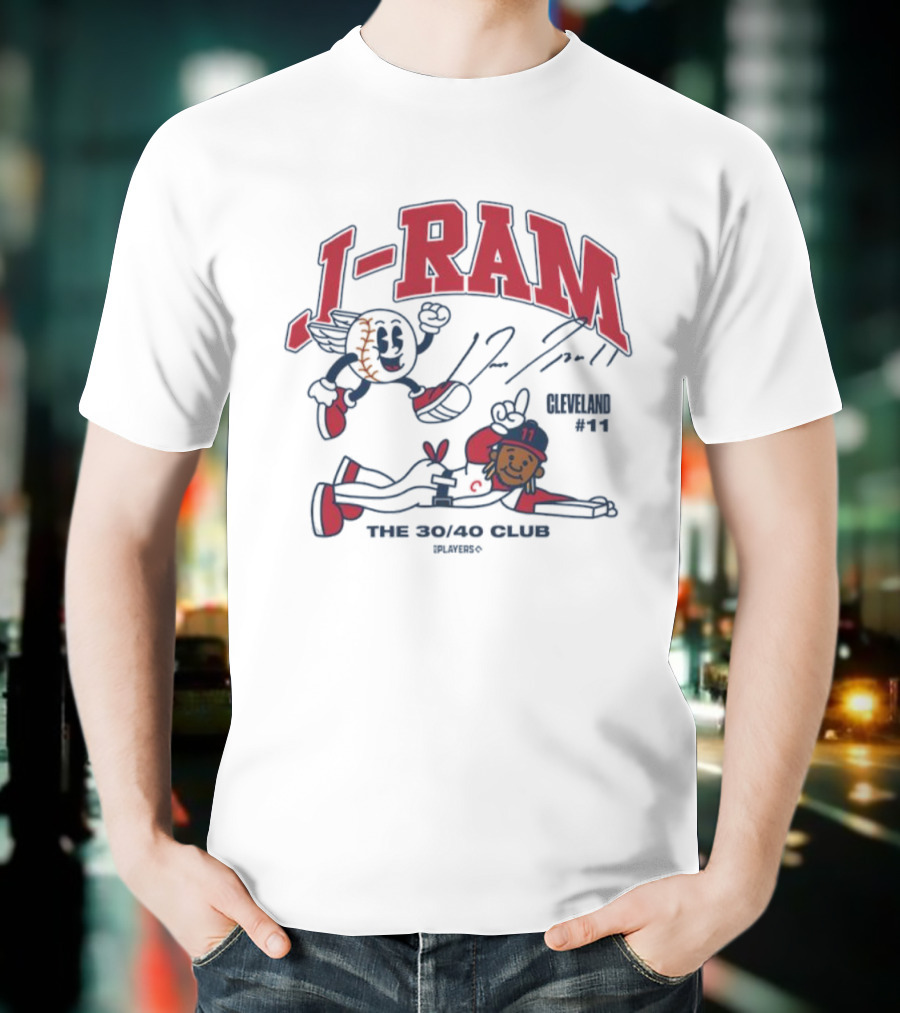 J-Ram The 30/30 Club Cartoon Signature Guardians #11 T-Shirt