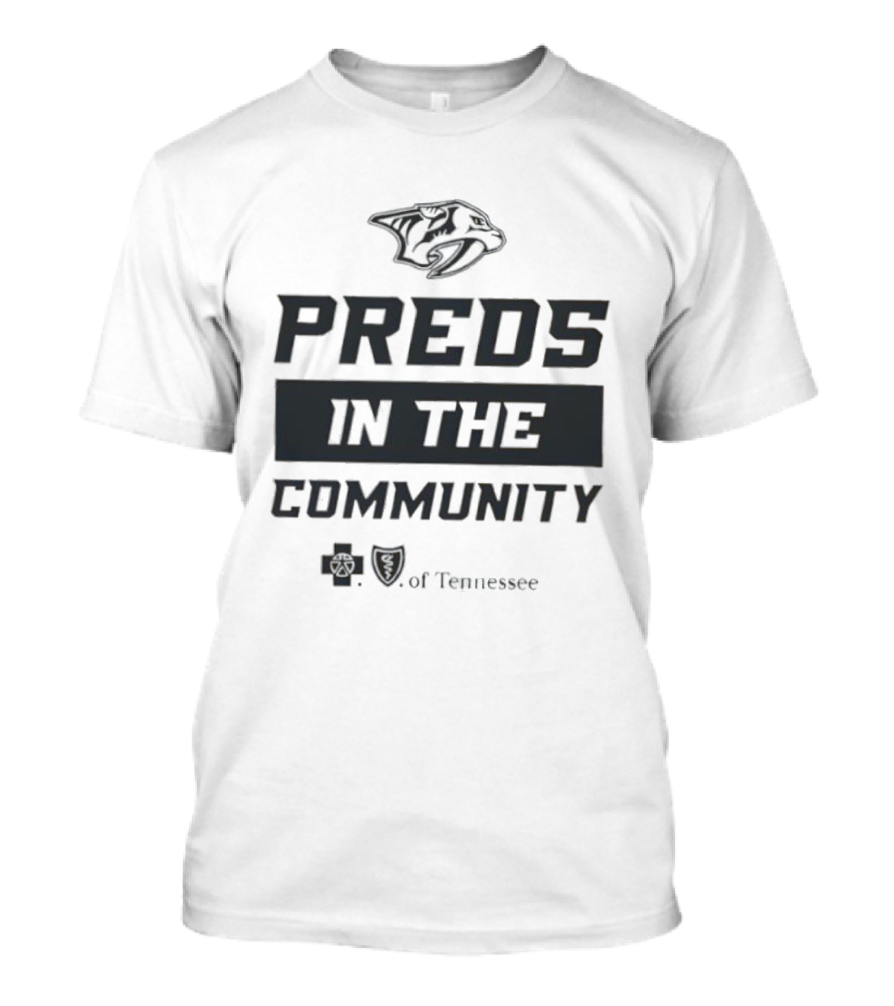 Nashville Predators Preds In The Community Tennessee T-Shirt