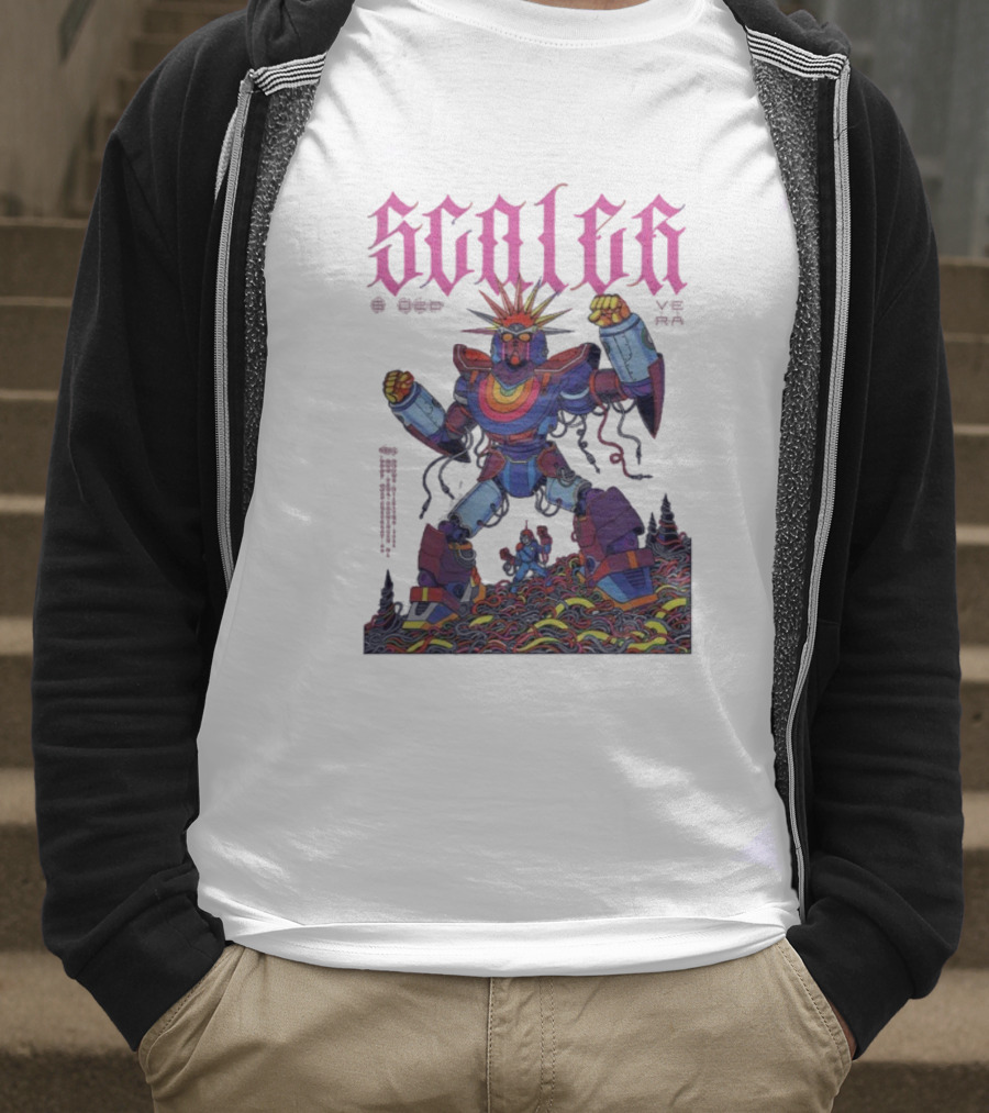 Scaler Groningen Netherlands 2025 Event VERA December 6 Retro Robot Art T-Shirt