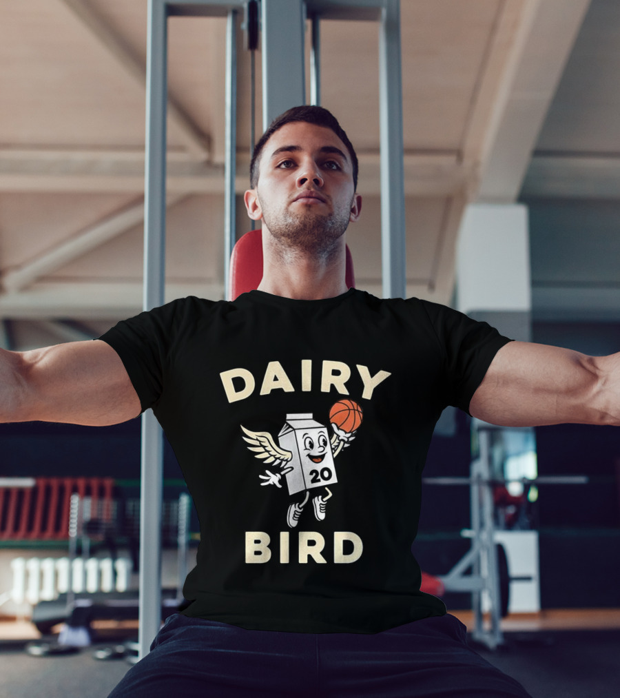 Milwaukee Bucks Dairy Bird Basketball AJ Green Dairyland 20 T-Shirt