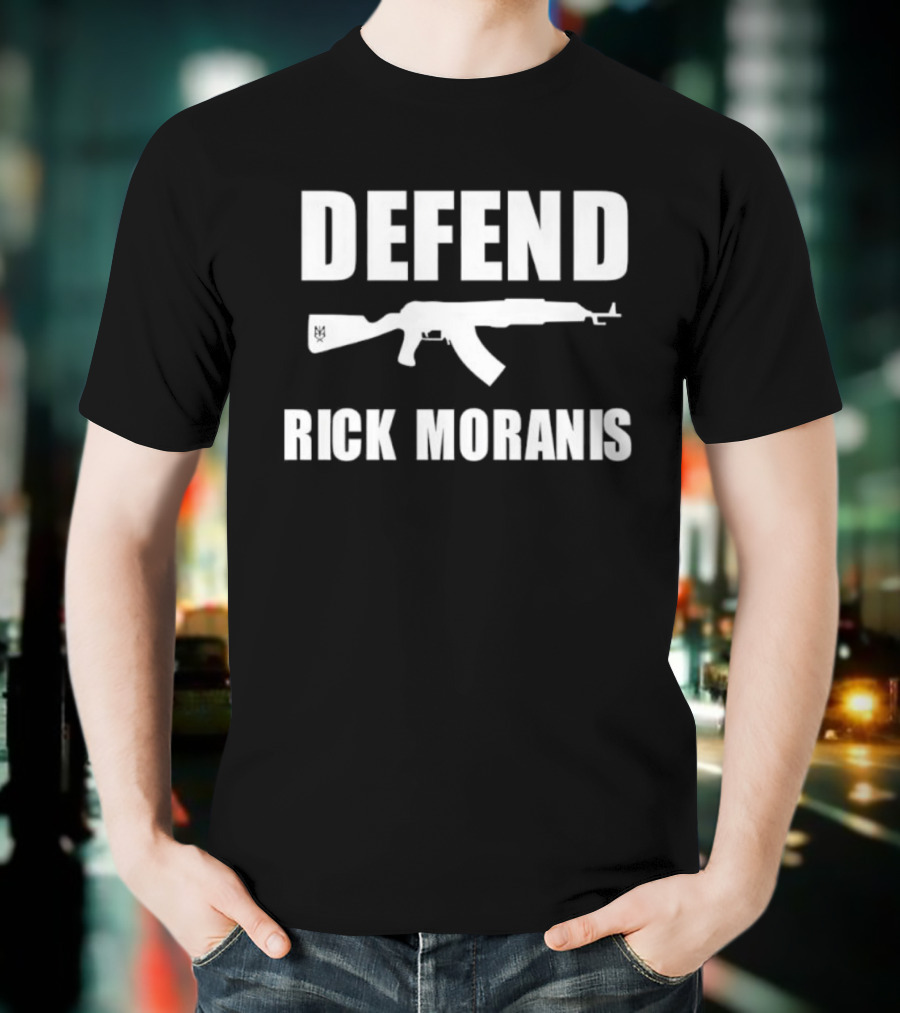 Defend Rick Moranis AK-47 Graphic Statement T-Shirt