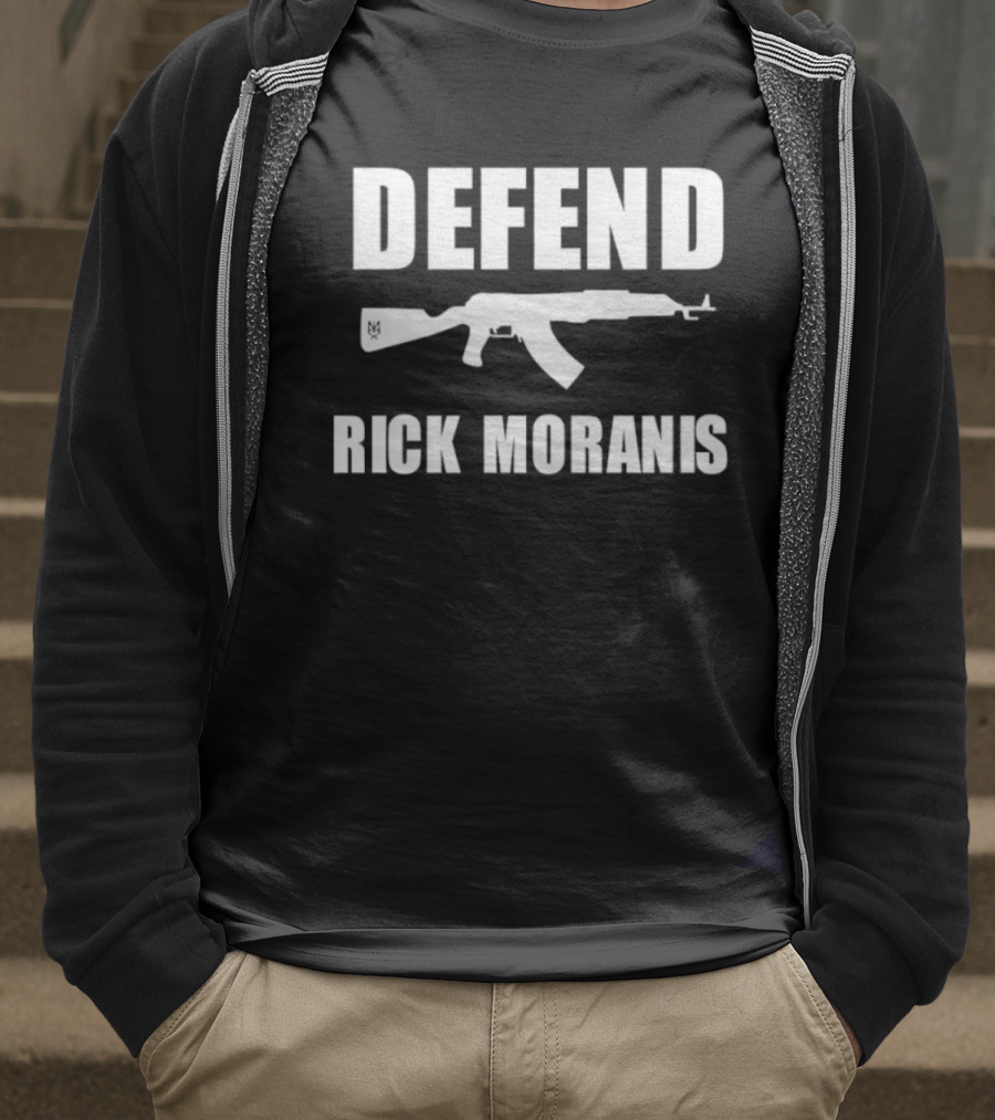 Defend Rick Moranis AK-47 Graphic Statement T-Shirt