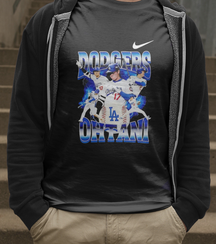 Los Angeles Dodgers Shohei Ohtani Baseball Nike MLB Icons T-Shirt