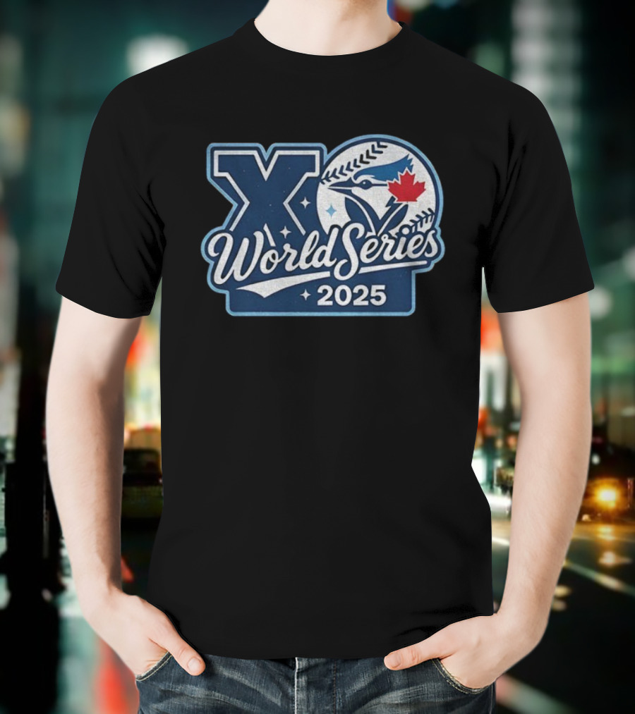 Toronto Blue Jays XO 2025 World Series Baseball Championship T-Shirt
