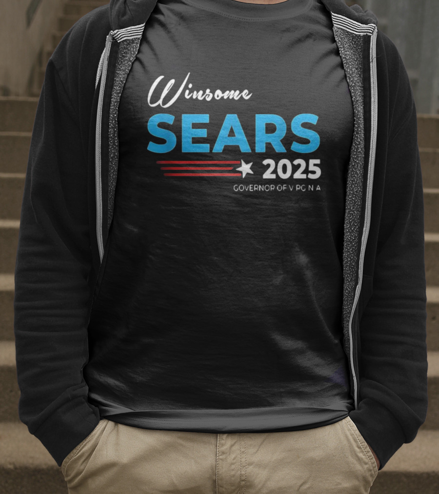 Winsome Sears Governor Of Virginia 2025 Election Campaign T-Shirt