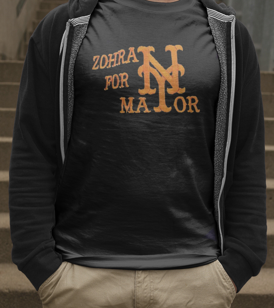 Zohran For Mayor NY✭Mets Style T-Shirt